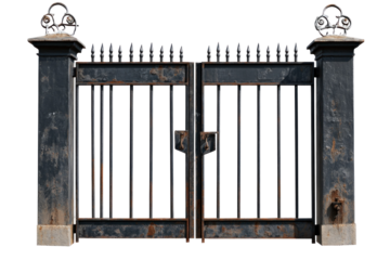wrought iron gates