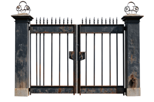 wrought iron gates