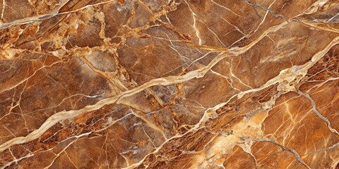 Aerial View of Brown Marble Tiles: Rustic Breccia Texture for Walls & Floors