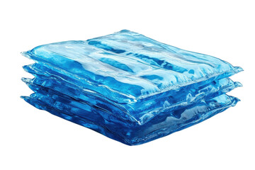 Obraz premium A Flexible Reusable Ice Pack for Shoulder Injuries Isolated on Transparent Background