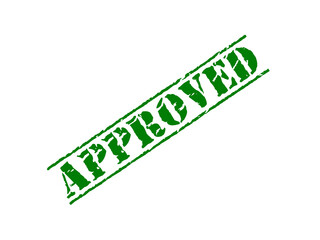 approved stamp