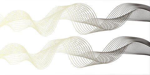 You're describing a **clean, abstract design** with **wavy gray stream elements** on a **white background**. This design is ideal for **web, banners, posters, covers, brochures, flyers**, and **websit