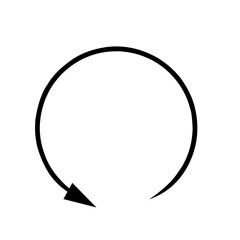 Circle Arrow icon  refresh  reload  circular arrows vector illustration