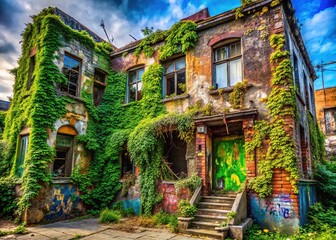 Fototapeta premium Capturing urban landscapes: college savings through photography.