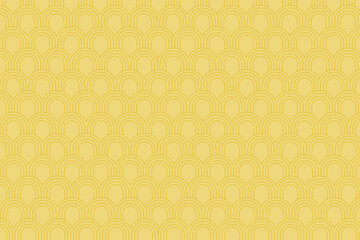 Gold seamless pattern japanese style  Gold background