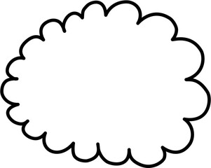 Bush Outline Coloring