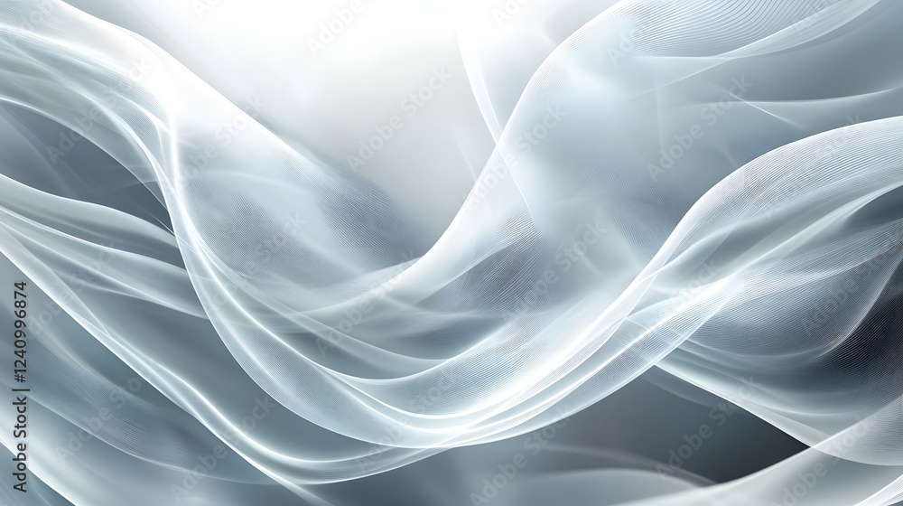 Poster modern abstract background with smooth shapes, ideal for artistic and innovative projects