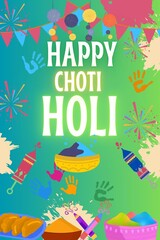 Celebrate the vibrant festival of colors with this joyful Holi wishes Post Design | Perfect for spreading love | Happiness and colorful vibes with your friends and family on this joyous occasion!