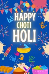 Celebrate the vibrant festival of colors with this joyful Holi wishes Post Design | Perfect for spreading love | Happiness and colorful vibes with your friends and family on this joyous occasion!