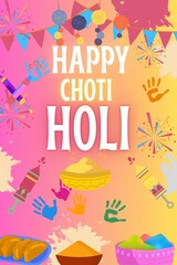 Celebrate the vibrant festival of colors with this joyful Holi wishes Post Design | Perfect for spreading love | Happiness and colorful vibes with your friends and family on this joyous occasion!