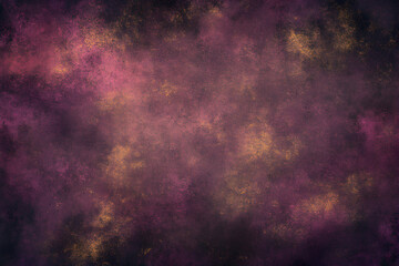Abstract textured background image with deep maroon, burgundy and gold tones. Ideal for design projects, websites or presentations.
