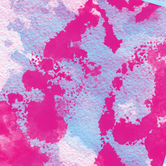 Cute and beautiful multicolored watercolor background 