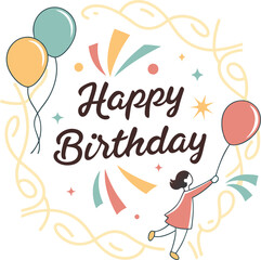 Obraz premium Happy Birthday to you, Happy Birthday