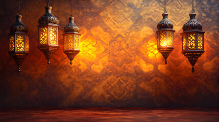 Fototapeta premium lantern in the night