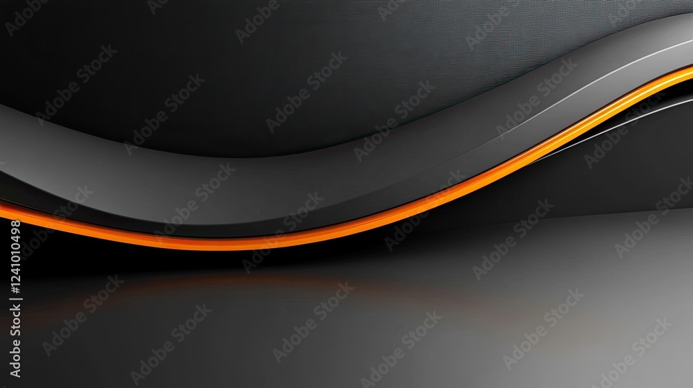 Aufkleber a pattern consisting of liquid lines. digital lines in a wave shape, colorful with a musical theme. 