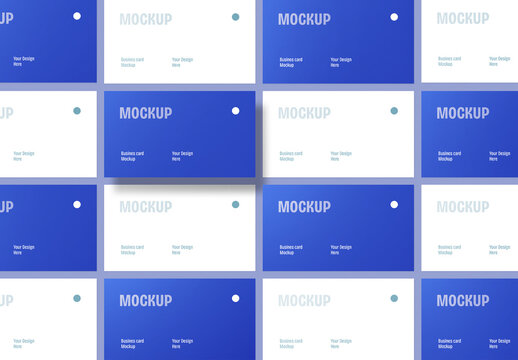 Business Card Mockup Template
