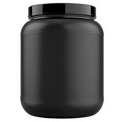 Can of protein or gainer powder isolated on transparent or white background ,PNG