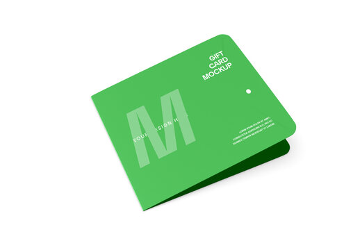 Gift Card Pack Mockup