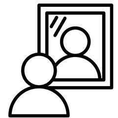 Self Reflection Icon