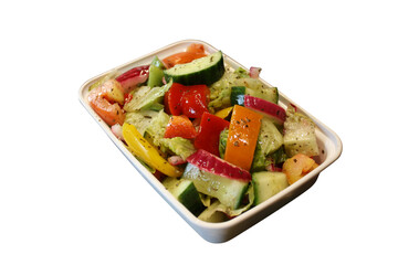 fresh vegetable salad