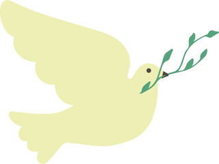 Dove of Peace Sign Symbol