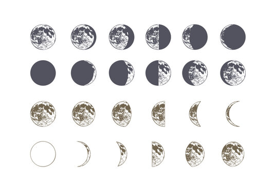 満ち欠け Images – Browse 678 Stock Photos, Vectors, and Video
