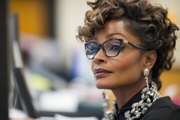 A tax consultant reviewing a client bank statement for deductions and tax filing