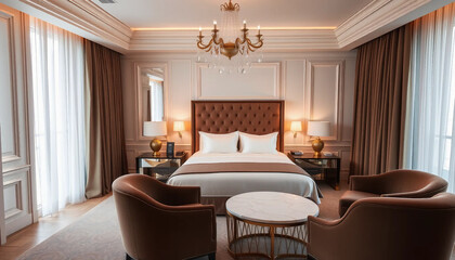 Fototapeta premium Turn Your Bedroom into a Luxurious Retreat