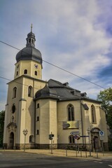 plauen, deutschland - 25.07.2021 - lutherkirche in der altstadt