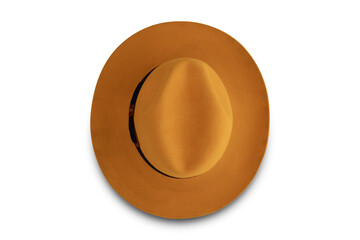 cowboy hat isolated on white
