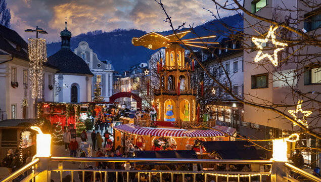 Weihnachtsmarkt Bregenz (&Ouml;sterreich)