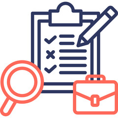 Job Listings line color icon