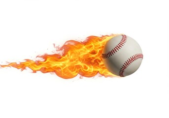 Baseball on fire: dynamic energy and motion in sports imagery