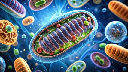Mitochondria cell structure, meiosis, cellular metabolism,  meiosis