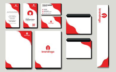 Corporate professional identity template set editable