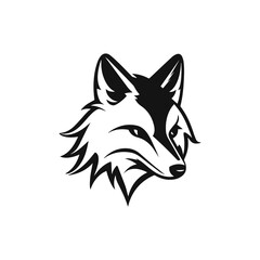 Fototapeta premium fox head vector