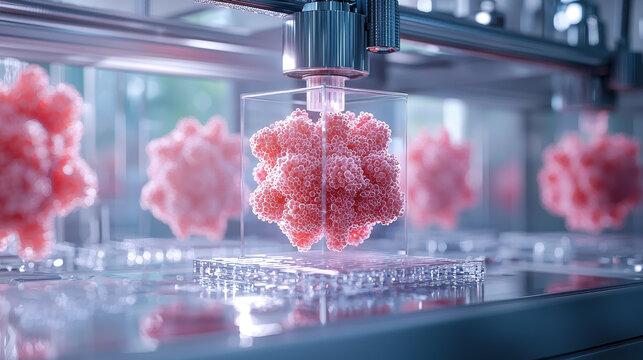 Advanced bioprinting technology creating cellular structures in lab