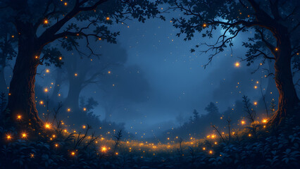 Naklejka premium Mystical background 