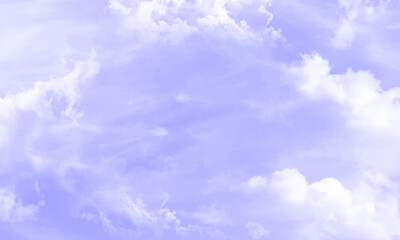 Soft Clouds With Blue Sky, White soft cloud texture, Blue sky with white clouds in the morning for natural background concept.