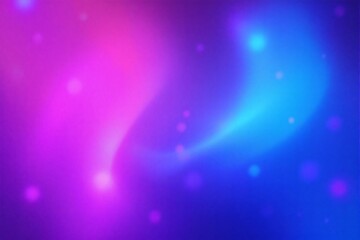 Obraz premium Abstract Purple and Blue Swirling Nebula Background Design with Glowing Lights