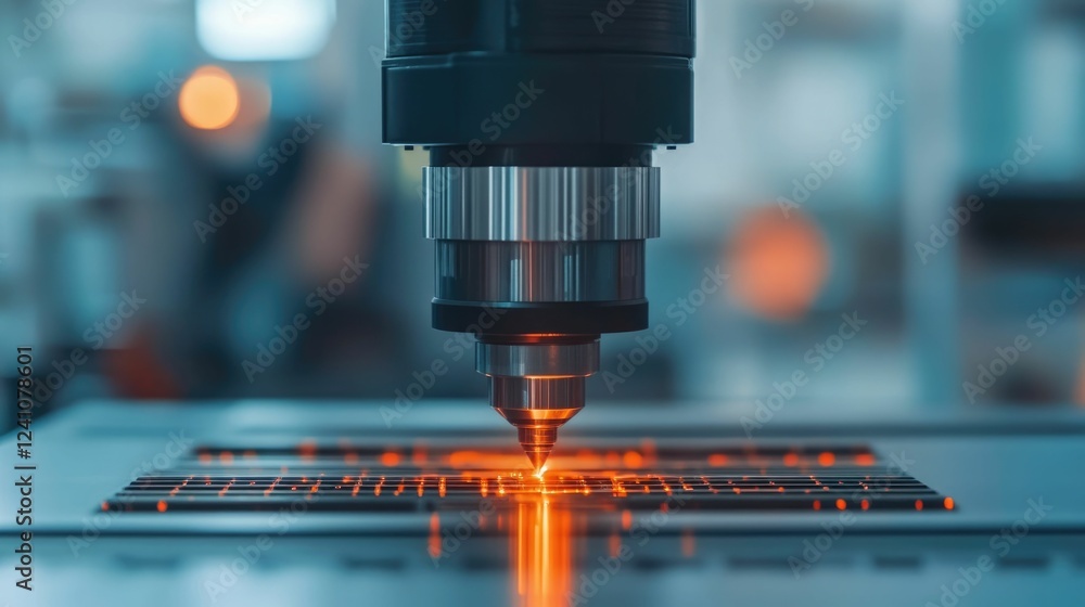 Poster laser scanners and ai powered control system for precise industrial inspection and reliability in ma