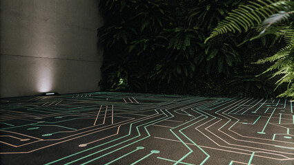 A perfect background for a tech-related project or presentation