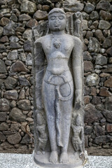 Gomateshvara statue in Daulatabad fort, Maharashtra, India