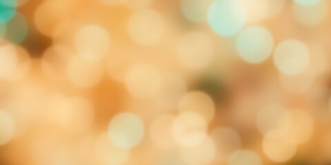 Abstract bokeh background with soft, colorful, and dreamy light spots creating a blurred and magical visual effect, perfect for use in design, photography, and creative projects