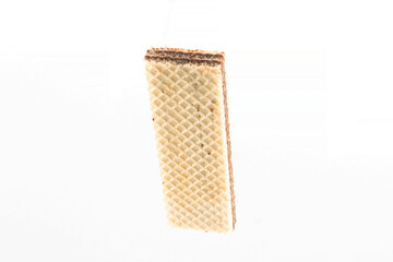 Wafers isolated on white background, with clipping path
