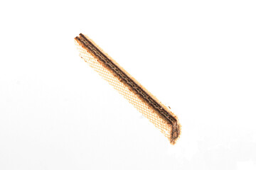 Wafers isolated on white background, with clipping path