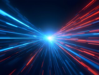 Obraz premium Background abstract gaming neon stripes glowing rainbow wave Cyberpunk technology Mobile vertical wallpaper AI generated image
