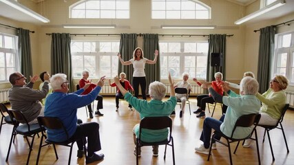 Chair-Based Exercise for Older Adults