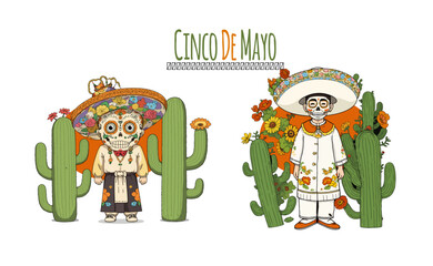  illustration for cinco de mayo celebration
