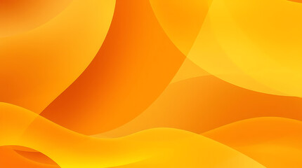 Vibrant Orange and Yellow Abstract Background: Dynamic Waves, Smooth Gradient Texture, Modern Design, Contemporary Style, Graphic Wallpaper